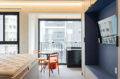 Kitnet / stúdio para aluguel - vila pompéia, 1 quarto,  26 m² - são paulo