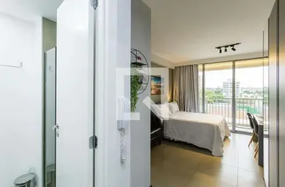 Kitnet / stúdio para aluguel - moema, 1 quarto,  25 m² - são paulo