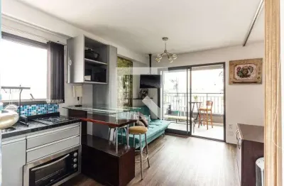 Kitnet / stúdio para aluguel - santa cecília, 1 quarto,  34 m² - são paulo