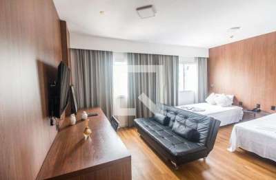 Apartamento para aluguel - alphaville, 1 quarto,  40 m² - barueri