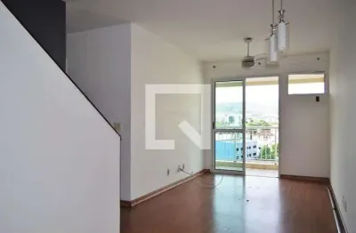 Cobertura para aluguel - pechincha, 3 quartos,  171 m² - rio de janeiro