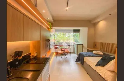Kitnet / stúdio para aluguel - campo belo, 1 quarto,  24 m² - são paulo