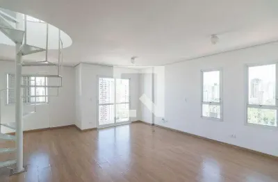 Cobertura para aluguel - jardim, 3 quartos,  141 m² - santo andré