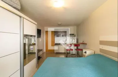 Kitnet / stúdio para aluguel - centro, 1 quarto,  26 m² - curitiba