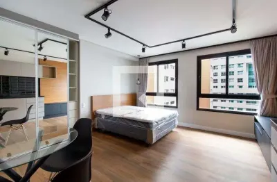 Kitnet / stúdio para aluguel - centro, 1 quarto,  26 m² - curitiba