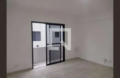 Apartamento para aluguel - guilhermina, 1 quarto,  70 m² - praia grande