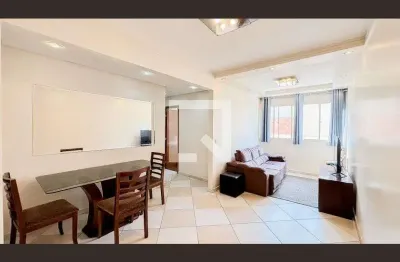 Apartamento para aluguel - vila tibirica, 3 quartos,  72 m² - santo andré