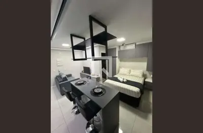 Kitnet / stúdio para aluguel - centro, 1 quarto,  28 m² - mogi das cruzes