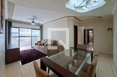 Apartamento para aluguel - canto do forte, 2 quartos,  99 m² - praia grande