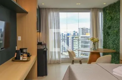 Kitnet / stúdio para aluguel - caminho das árvores, 1 quarto,  28 m² - salvador