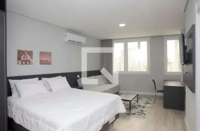 Kitnet / stúdio para aluguel - centro histórico, 1 quarto,  30 m² - porto alegre
