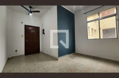 Apartamento para aluguel - ponta da praia, 1 quarto,  69 m² - santos
