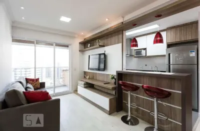 Apartamento para aluguel - brooklin, 1 quarto,  50 m² - são paulo