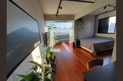 Cobertura para aluguel - santa cecília, 1 quarto,  47 m² - são paulo