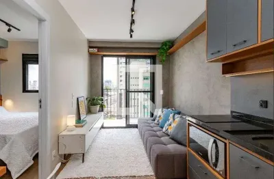Apartamento para aluguel - brooklin, 1 quarto,  27 m² - são paulo