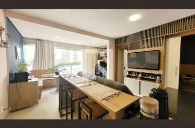 Apartamento para aluguel - bosque, 1 quarto,  52 m² - campinas