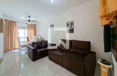 Apartamento para aluguel - canto do forte, 2 quartos,  73 m² - praia grande