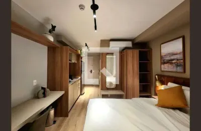 Kitnet / stúdio para aluguel - moema, 1 quarto,  29 m² - são paulo