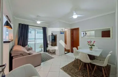 Apartamento para Aluguel - Guilhermina, 1 Quarto,  55 m² - Praia Grande