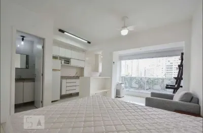 Kitnet / stúdio para aluguel - brooklin, 1 quarto,  32 m² - são paulo