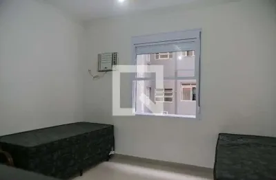 Kitnet / stúdio para aluguel - embaré, 1 quarto,  27 m² - santos