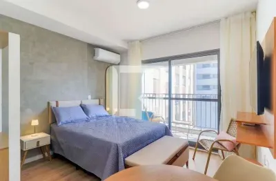 Kitnet / stúdio para aluguel - chácara santo antonio, 1 quarto,  29 m² - são paulo
