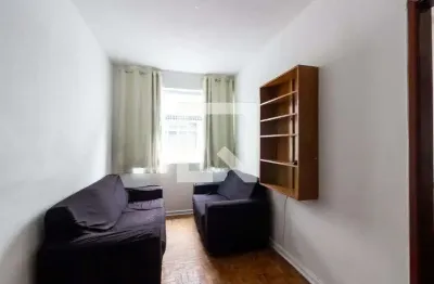 Apartamento para aluguel - canto do forte, 1 quarto,  31 m² - praia grande