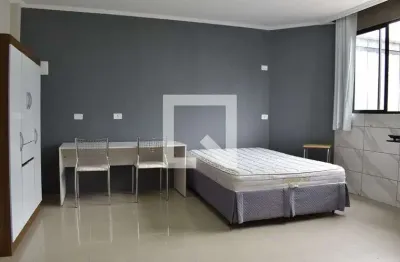 Kitnet / stúdio para aluguel - fazendinha, 1 quarto,  25 m² - curitiba