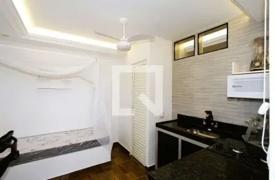 Kitnet / stúdio para aluguel - caiçaras, 1 quarto,  17 m² - belo horizonte