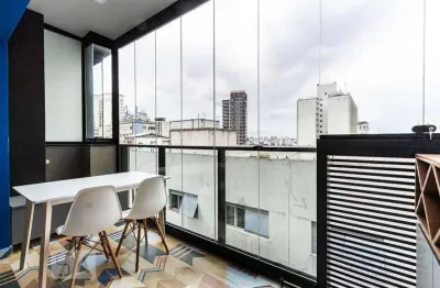 Kitnet / stúdio para aluguel - pinheiros, 1 quarto,  32 m² - são paulo