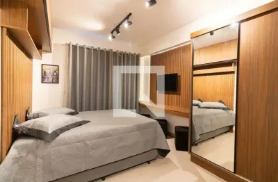 Kitnet / stúdio para aluguel - brooklin, 1 quarto,  26 m² - são paulo