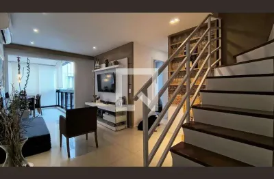 Cobertura para aluguel - recreio, 3 quartos,  156 m² - rio de janeiro