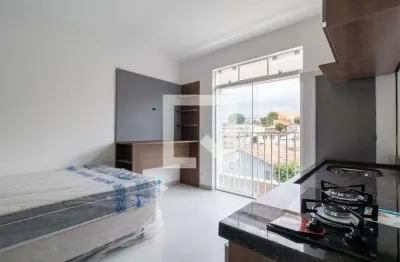 Kitnet / stúdio para aluguel - tingui, 1 quarto,  20 m² - curitiba