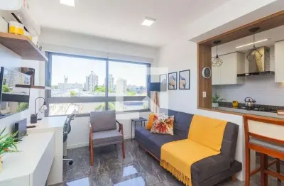Apartamento para aluguel - vila ipiranga, 1 quarto,  42 m² - porto alegre