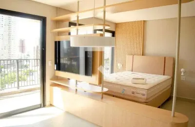 Kitnet / stúdio para aluguel - setor marista, 1 quarto,  50 m² - goiânia