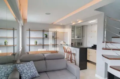 Cobertura para aluguel - centro histórico, 1 quarto,  139 m² - porto alegre