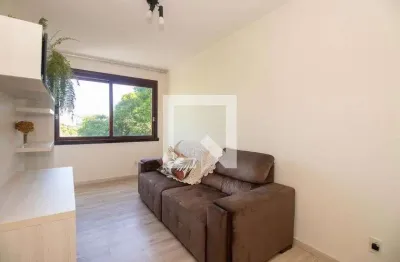 Apartamento para aluguel - santa cecília, 1 quarto,  46 m² - porto alegre
