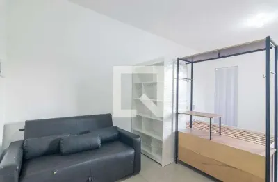 Kitnet / stúdio para aluguel - jardim guilhermina, 1 quarto,  20 m² - santo andré