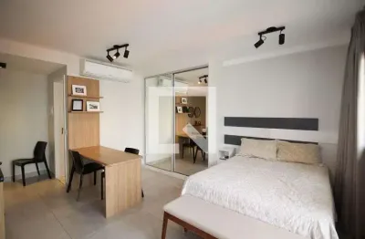 Kitnet / stúdio para aluguel - moema, 1 quarto,  33 m² - são paulo