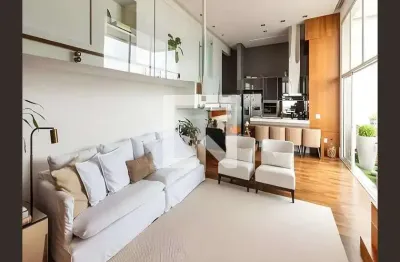 Apartamento para aluguel - brooklin, 1 quarto,  130 m² - são paulo
