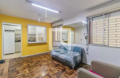 Apartamento para aluguel - centro histórico, 1 quarto,  39 m² - porto alegre