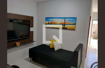 Casa / sobrado em condomínio para aluguel - parque real de goiânia, 1 quarto,  40 m² - aparecida de goiânia