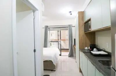 Apartamento para aluguel - brooklin, 1 quarto,  26 m² - são paulo