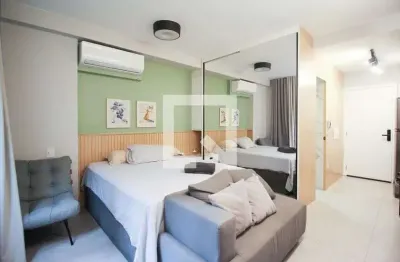 Kitnet / stúdio para aluguel - moema, 1 quarto,  27 m² - são paulo