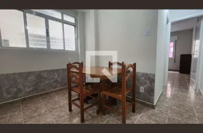 Apartamento para aluguel - josé menino, 1 quarto,  42 m² - santos