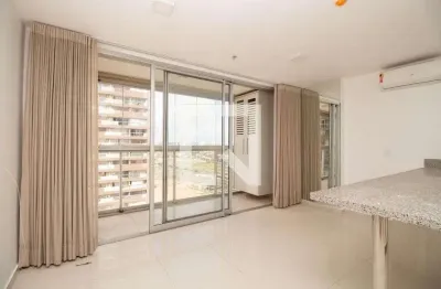 Kitnet / stúdio para aluguel - águas claras, 1 quarto,  34 m² - brasília