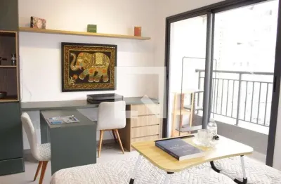 Kitnet / Stúdio para Aluguel - Santa Cecília, 1 Quarto,  27 m² - São Paulo