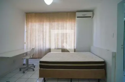 Kitnet / stúdio para aluguel - trindade, 1 quarto,  35 m² - florianópolis