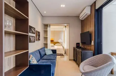 Apartamento para aluguel - pinheiros, 1 quarto,  33 m² - são paulo