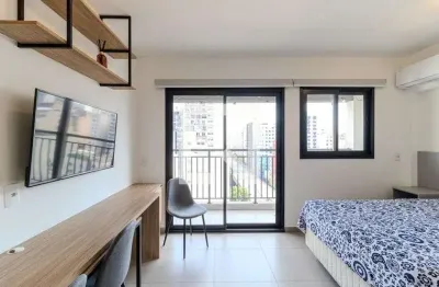 Kitnet / stúdio para aluguel - santa cecília, 1 quarto,  27 m² - são paulo